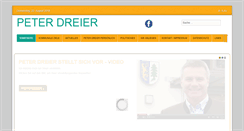 Desktop Screenshot of peter-dreier.de